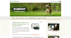 Desktop Screenshot of dogwatchfencing.com